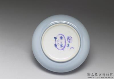 图片[2]-Brush washer with sky blue glaze, Qing dynasty, Kangxi reign (1662-1722)-China Archive